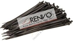 100MM X 2.5 CABLE TIE NATURAL BLACK
