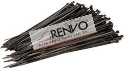 100MM X 2,5 KABLO BAĞI  NATURAL SİYAH