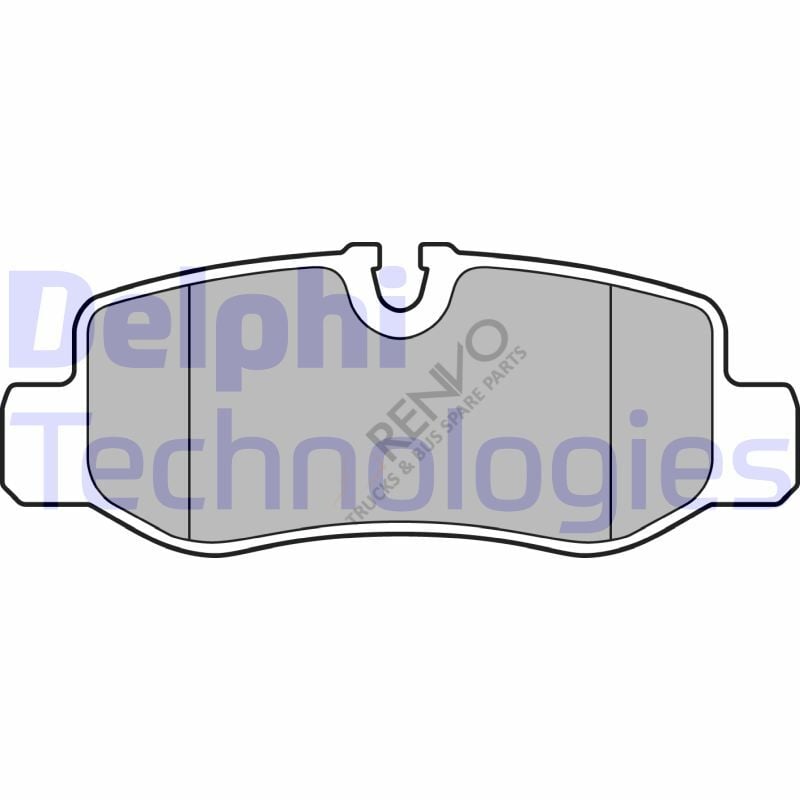 Mercedes Vito 2014-2018 Arası 109 CDI / 109 BlueTEC Arka Balata Delphi Marka