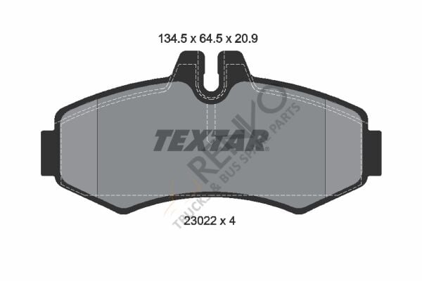 Mercedes Vito 1996-2003 Arası 113 2.0 Ön Balata Textar Marka