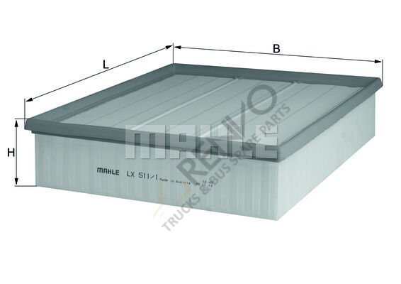 Mercedes Sprinter 1995-2012 Arası 308 D 2.3 Hava Filtresi Mahle Marka