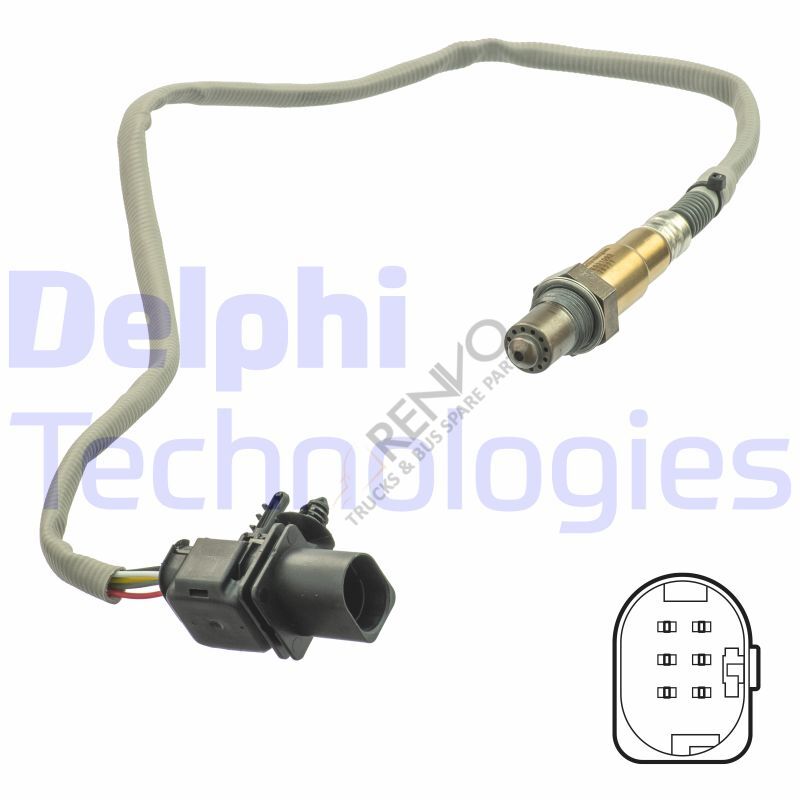 Ford Transit Connect 2013-2017 Arası 1.0 EcoBoost Oksijen Sensörü Delphi Marka