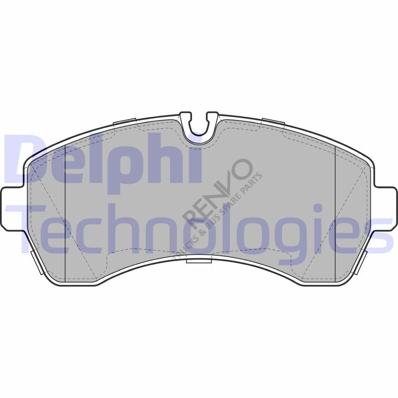 Mercedes Sprinter 2006-2010 Arası 313 CDI 4x4 Ön Balata Delphi Marka