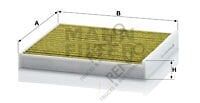 Ford Transit 2006-2014 Arası 2.2 TDCi Polen Filtresi Mann Marka