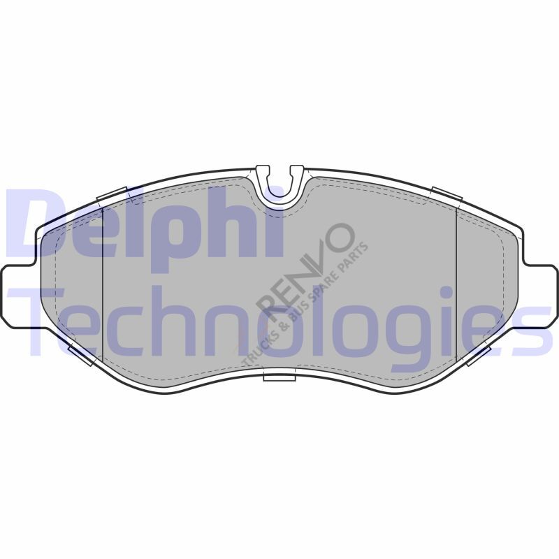 Mercedes Sprinter 2006-2010 Arası 313 CDI 4x4 Ön Balata Delphi Marka