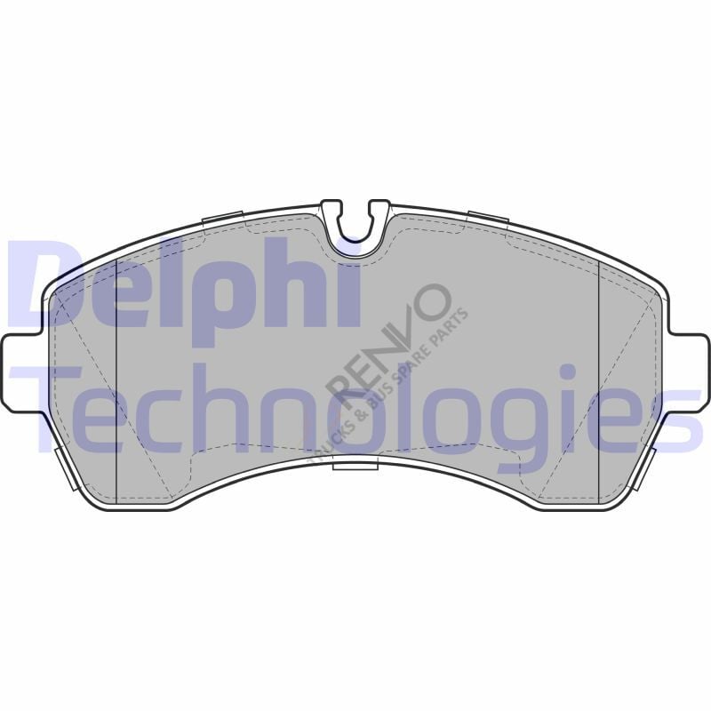Mercedes Sprinter 2006-2010 Arası 319 CDI / BlueTEC Ön Balata Delphi Marka