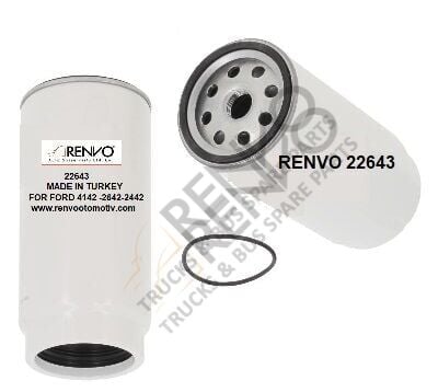 FILTRO DE COMBUSTÍVEL GC46 9176 B2A 4142 NO CHASSIS