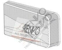 HEADLIGHT LENS RIGHT - DAF F-65-75-85 1992-2000