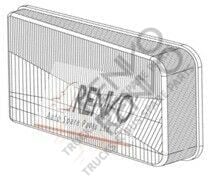 LENTE DEL FARO IZQUIERDA - DAF F-65-75-85 1992-2000