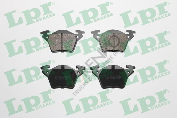 Mercedes Vito 1996-2003 Arası 114 2.3 Arka Balata LPR Marka