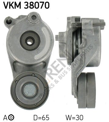 Mercedes Sprinter 2006-2010 Arası 318 CDI Vantilatör Kayış Gergi Rulmanı SKF Marka