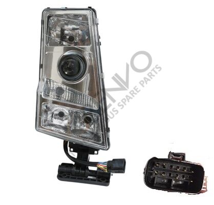 VOLVO FH12 FH16 VERSIYON II 03 SAĞ FAR DİKDÖRTGEN SOKET