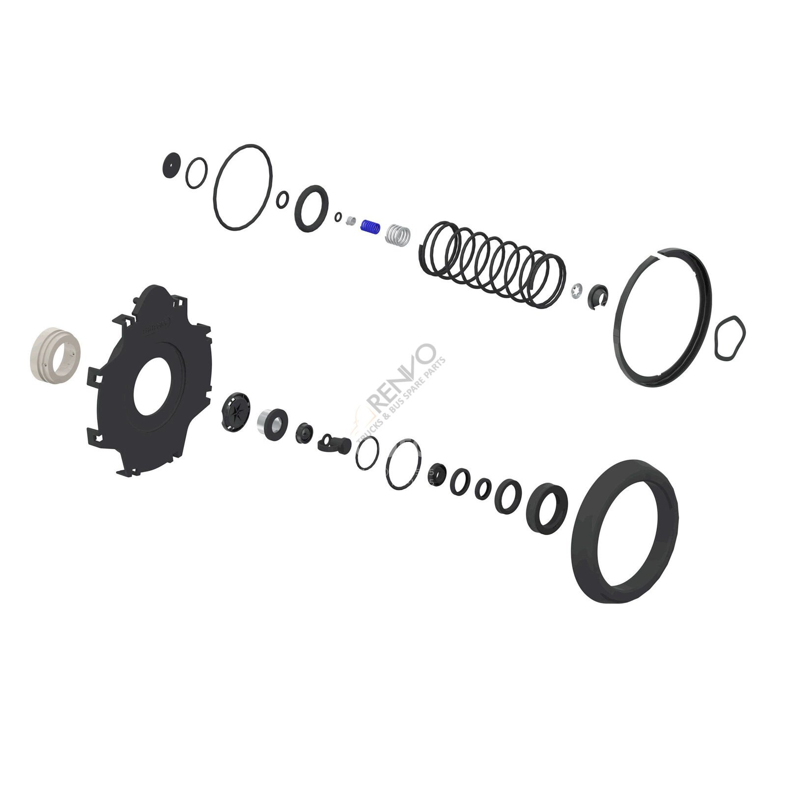 9700519732 HAVALI DEBRİYAJ MERKEZ VALFİ TM.TK MAN ZF-RENAULT-BMC PRO 827