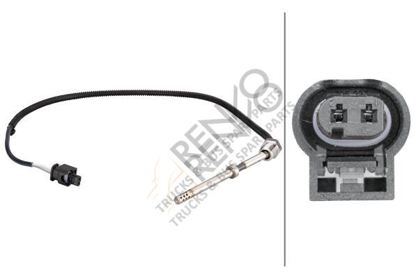 Mercedes Sprinter 2006-2010 Arası 313 CDI 4x4 Egzoz Sıcaklık Sensörü Hella Marka