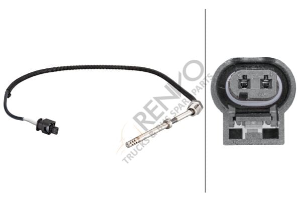 Mercedes Sprinter 2006-2010 Arası 313 CDI Egzoz Sıcaklık Sensörü Hella Marka