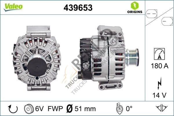 Mercedes Sprinter 2006-2010 Arası 313 CDI 4x4 Alternatör Valeo Marka