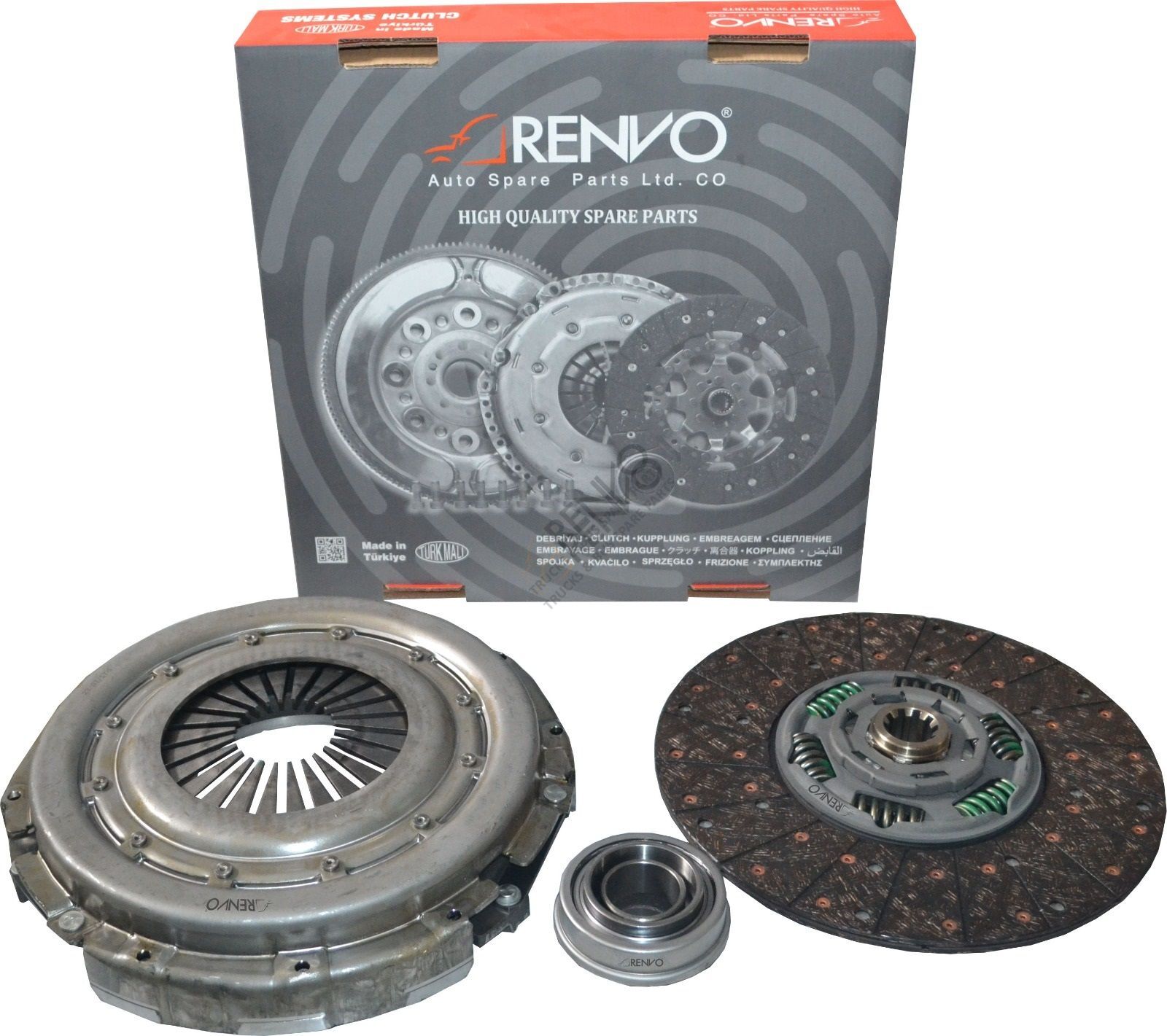 5001868279/5010452420/ SET DEBRIYAJ ( BASKI BALATA BILYA) RENAULT TRCUKS MIDLUM