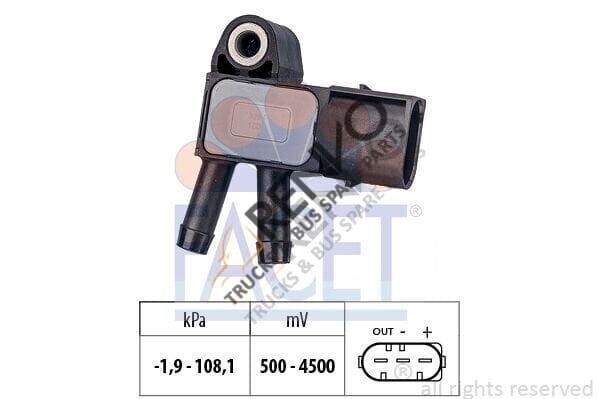 Mercedes Sprinter 2006-2010 Arası 313 CDI 4x4 Egzoz Sıcaklık Sensörü Facet Marka