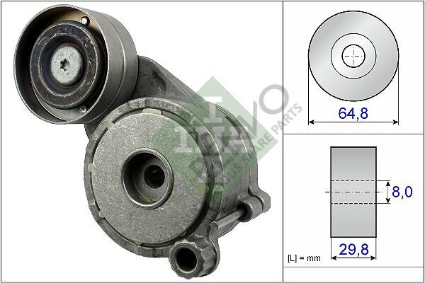 Mercedes Sprinter 2006-2010 Arası 319 CDI / BlueTEC Vantilatör Kayış Gergi Rulmanı INA Marka
