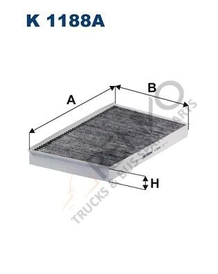 Mercedes Vito 2003-2007 Arası 113 CDI Polen Filtresi Filtron Marka