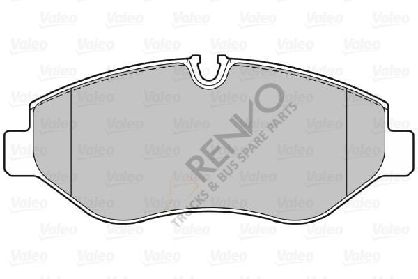 Mercedes Sprinter 2006-2010 Arası 319 CDI / BlueTEC Ön Balata Valeo Marka