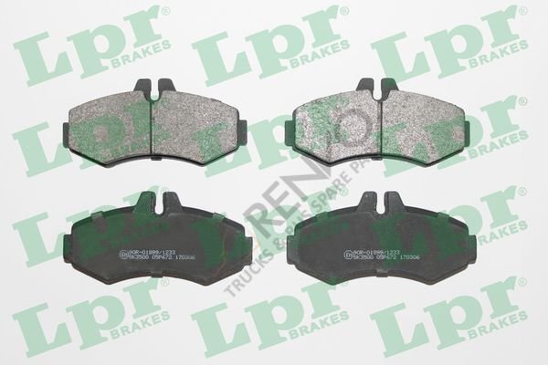 Mercedes Vito 1996-2003 Arası 114 2.3 Ön Balata LPR Marka