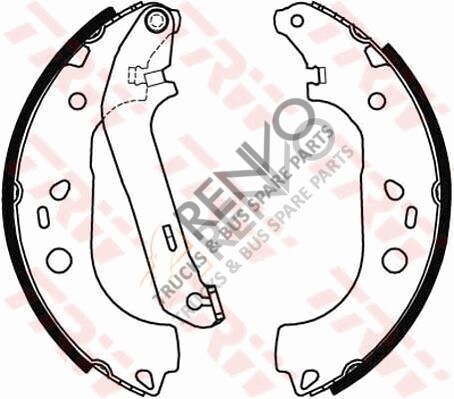 Ford Transit Connect 2002-2006 Arası 1.8 16V Arka Fren Pabuçlu Balata TRW Marka