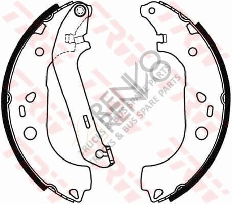 Ford Transit Connect 2002-2006 Arası 1.8 16V Arka Fren Pabuçlu Balata TRW Marka
