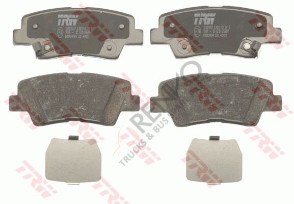 Mercedes Sprinter 2006-2010 Arası 319 CDI / BlueTEC Arka Balata TRW Marka