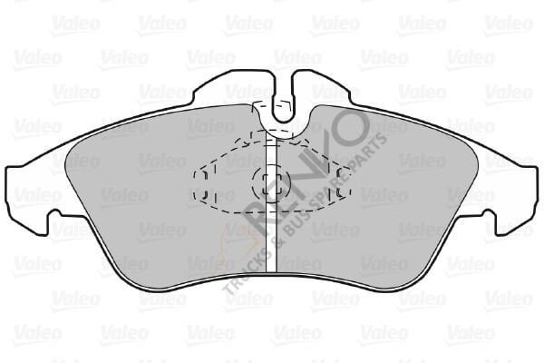 Mercedes Vito 1996-2003 Arası 114 2.3 Ön Balata Valeo Marka
