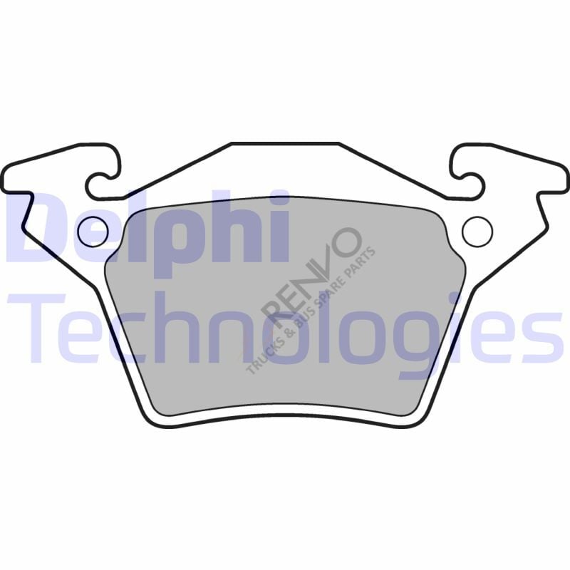 Mercedes Vito 1996-2003 Arası V 230 Arka Balata Delphi Marka