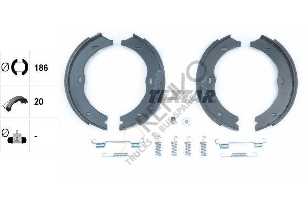 Mercedes Vito 2003-2007 Arası 116 CDI Fren Pabuçlu Balata Textar Marka
