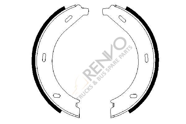 Mercedes Vito 1996-2003 Arası 114 2.3 Arka Fren Pabuçlu Balata Bosch Marka