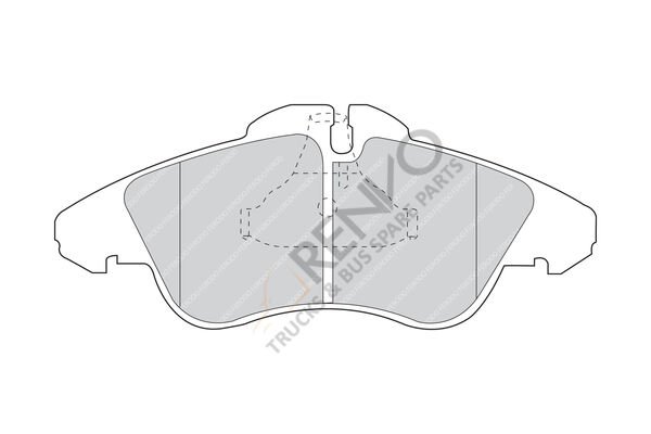 Mercedes Sprinter 1995-2006 Arası 208 D Ön Balata Ferodo Marka