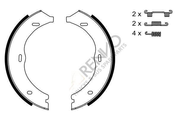 Mercedes Vito 2003-2007 Arası 122 CDI Arka Fren Pabuçlu Balata Bosch Marka