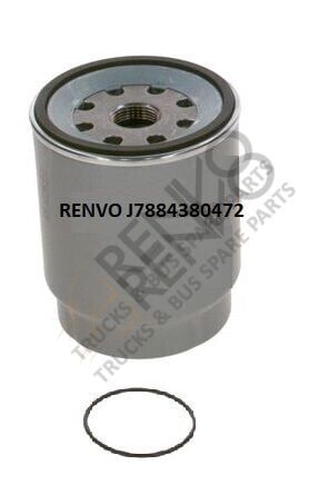 RENAULT RENAULT DXI  VOLVO FH 16 FM  MAKCAK YAKIIT FILTRESI KISA ŞASE FİLTRESI