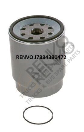 RENAULT RENAULT DXI  VOLVO FH 16 FM  MAKCAK YAKIIT FILTRESI KISA ŞASE FİLTRESI