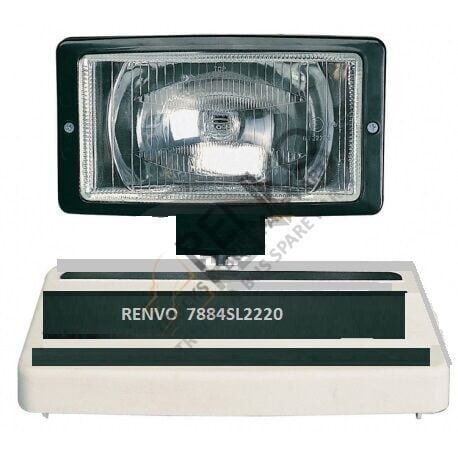 üniversal Sis Lambası Beyaz (Desenli Camlı)  MERCEDES, VOLVO, DAF,