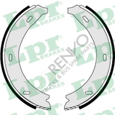 Mercedes Vito 1996-2003 Arası 110 TD 2.3 Arka Fren Pabuçlu Balata LPR Marka