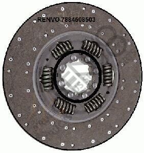 020050 DIS DISK SABIT GÖBEK AÇIK 6 YAYLI 85X95-8DIS BALATA