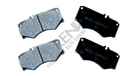 Brake Pad - Front T1 W601 602 - T1/TN W611 PUCH