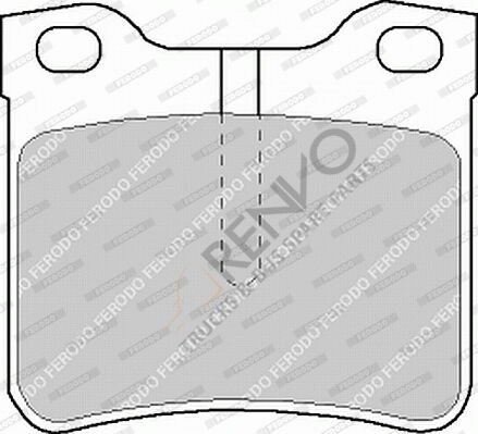 Mercedes Vito 1996-2003 Arası V 280 Arka Balata Ferodo Marka