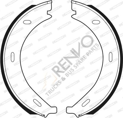 Mercedes Vito 1996-2003 Arası 110 TD 2.3 Arka Fren Pabuçlu Balata Ferodo Marka