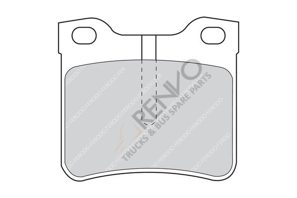 Mercedes Vito 1996-2003 Arası 108 D 2.3 Arka Balata Ferodo Marka