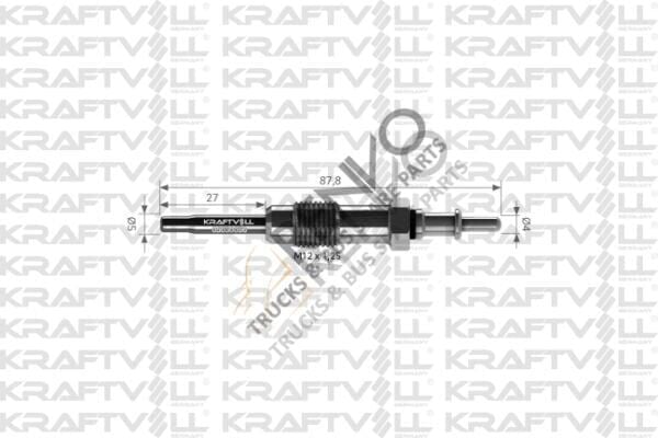 Mercedes Sprinter 1995-2006 Arası 210 D Kızdırma Bujisi Kraftvoll Marka