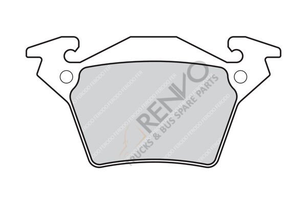 Mercedes Vito 1996-2003 Arası V 230 TD Arka Balata Ferodo Marka