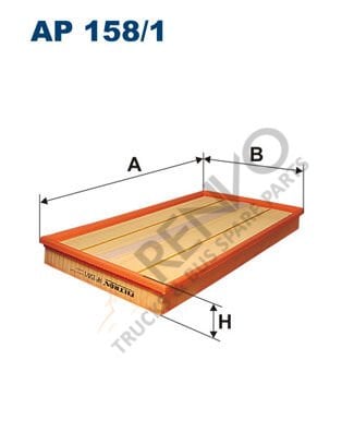 Mercedes Vito 2003-2007 Arası 113 CDI 4x4 Hava Filtresi Filtron Marka