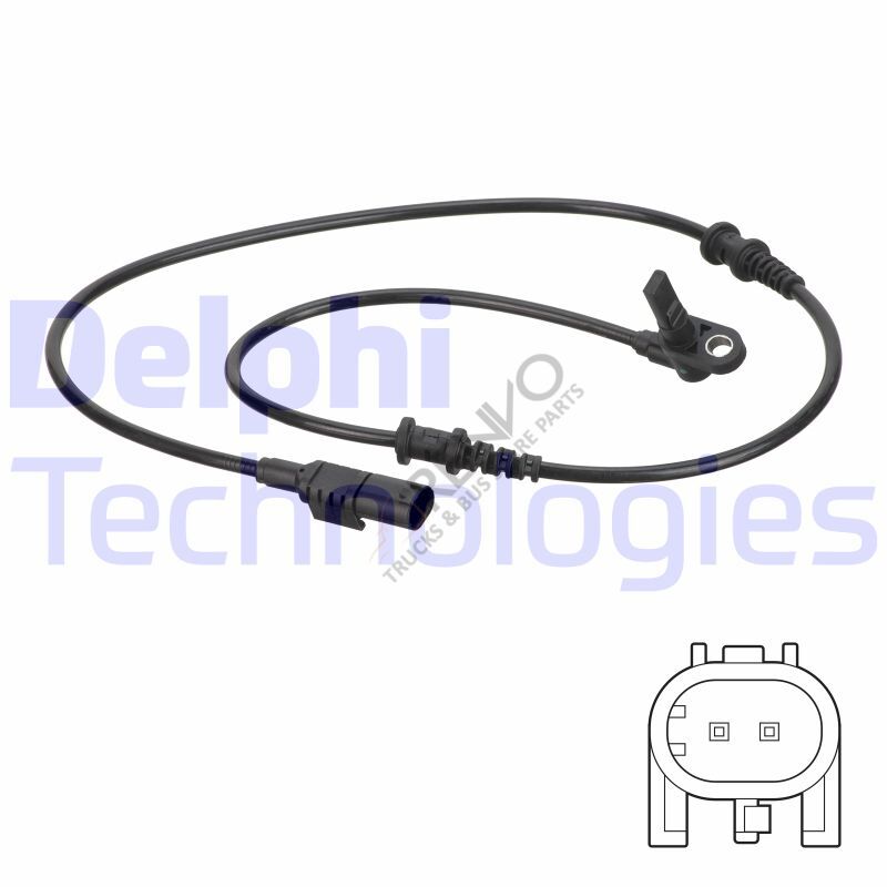 Mercedes Sprinter 2006-2010 Arası 318 CDI Ön Abs Sensörü Delphi Marka
