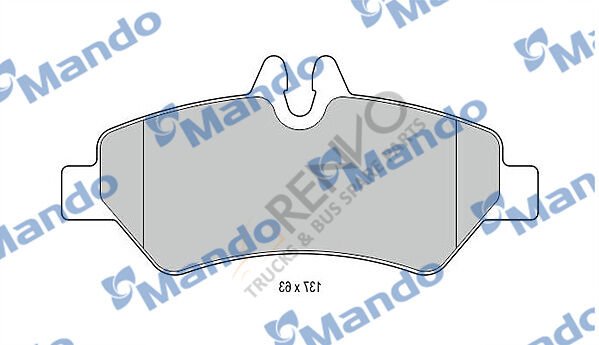 Mercedes Sprinter 2006-2010 Arası 318 CDI Arka Balata Mando Marka