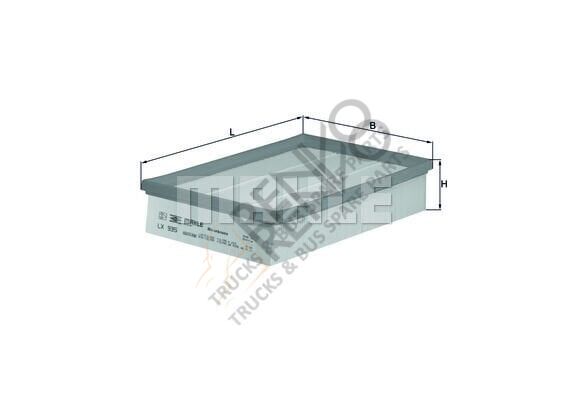 Ford Transit 2006-2014 Arası 2.2 TDCi 4x4 Hava Filtresi Mahle Marka